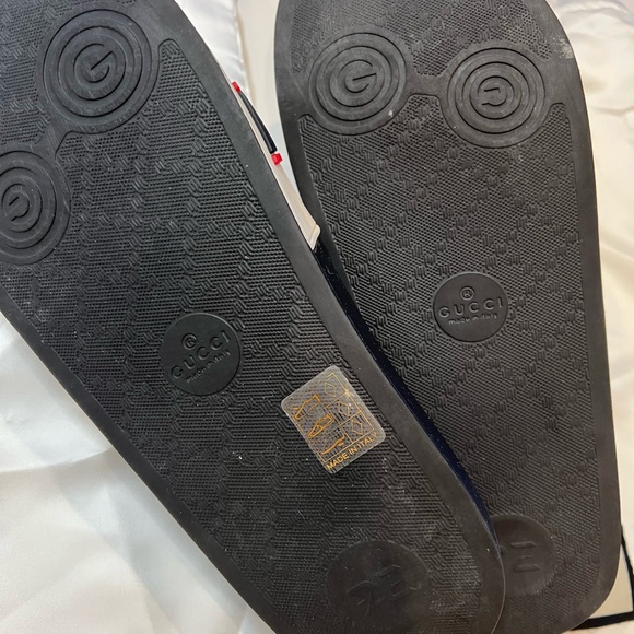 Gucci Poppy Slides Size 38/7.5 - Picture 5 of 7